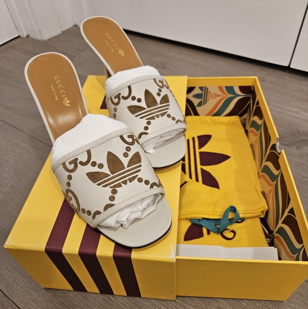 Gucci x Adidas Sandals